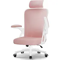 Portreen Chaise de bureau , chaise de bureau, chaise de bureau ergonomique avec appui-tête réglable, chaise de direction, chaise pivotante 150 kg