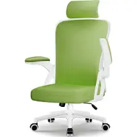Portreen Chaise de bureau , chaise de bureau, chaise de bureau ergonomique avec appui-tête réglable, chaise de direction, chaise pivotante 150 kg