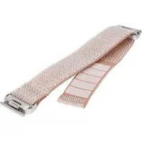 FIXED | Sporty Strap for Garmin QuickFit 22mm | 160-210 mm | Rose gold | Nylon