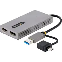 StarTech.com 107b Usb-a To Hdmi Adapter Argenté