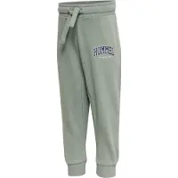 Hummel Pantalon bleu / vert / blanc