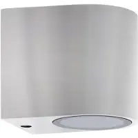 LEDKIA Applique Murale Extérieure Aluminium Gala Argent