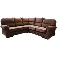 AEA Canapé d'angle XXL Big Sofa Canapé d'angle Assise Coussin Garniture textile Tissu Chesterfield