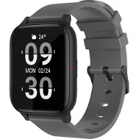 Ele eleoption 1,7" écran tactile Smart Watch Fitness Tracker pour cardiofréquencemètre oxygène du sang avec 8 modes de sport, gris foncé