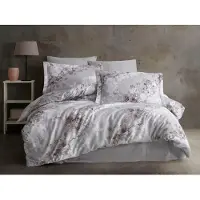 Brotex® Linge de lit français Satin 240x220, 70x90cm Amelia