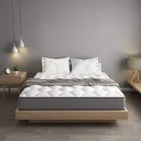DEWINNER Matelas 140 x 200 cm- Matelas ergonomique, respirant, ultra-doux et confortable, haute résilience, matelas à ressorts, hauteur 20 cm