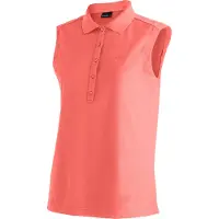 Maier Sports Ulrike Sleeveless Polo Orange M Femme