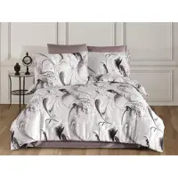 Brotex® Linge de lit français Satin 200x200, 70x90cm Paradoxe