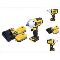 DeWalt DCF 892 E2 Clé à choc sans fil 18 V 812 Nm 1/2" Brushless + 2x Powerstack batterie 1,7 Ah + chargeur