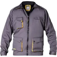 WOLFPACK Chaqueta de Trabajo Gris/Amarillo Talla 56/58 XL