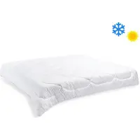Brotex® Couverture française AntiStress, usage toute l'année, 200x200 cm, 1200g