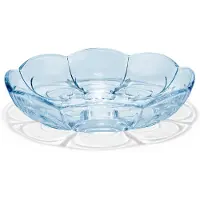 Holmegaard Lily Assiette iris, Assiettes, Bleu