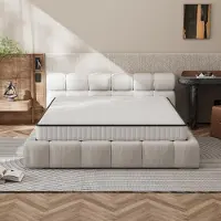 DEWINNER Matelas 140x190 cm,Matelas en Mousse à Mémoire de Forme Haute Densité,Fermeté Moyenne,Épaisseur 16cm,Hypoallergénique,Sommeil Isolé,7 Zones