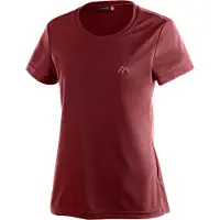Maier Sports Waltraud Short Sleeve T-shirt Rouge 40 Femme