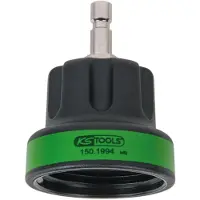 Ks Tools Adaptateur à baïonnette pour système de refroidissement, #22, FI M45x3, vert mousse