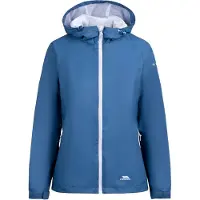 Trespass Veste « Tayah II » imperméable pour femme TP3378 (XS) (bleu aquatique)