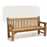 Lestix International Bankauflage 50 x 200 x 5 cm für Parkbank Belluno TB-1022 - Creme