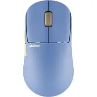 Pulsar X2N CRAZYLIGHT Mini Wireless (Wildscape Ocean) - Gaming Mus - Optisk - 6 knapper - Blå (Sans fil), Souris, Bleu