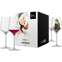Eisch 4 verres à vin rouge 518/2 en boîte cadeau SKY SENSISPLUS 25185020