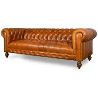 AEA Chesterfield Design Luxus Polster Sofa Couch Sitz Garnitur Leder #269