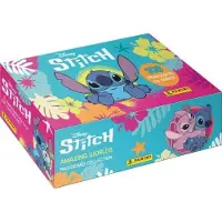 Panini Photocards Stitch, Boîte de 24 pochettes, 120 Cartes, Collection Disney