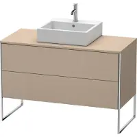 Duravit XSquare Meuble sous-vasque sur console au sol, 2 tiroirs, 1200x778x548mm, XS492207575