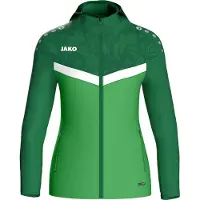Jako Veste à capuche Iconic Femme - Vert tendre / Vert sport