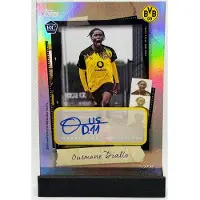 Topps Autographe d'Ousmane Diallo 52/75 RC - Focus Borussia Dortmund 2025/26