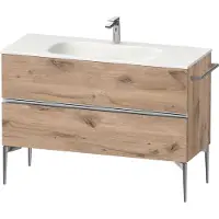 Duravit Sivida Meuble sous-lavabo, 2 tiroirs, poignée profilée chromée, 1210x477x592mm, pour Sivida, SV4653010550000
