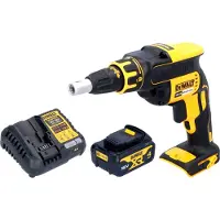 DeWalt DCF 620 M1 Visseuse pour cloisons sèches sans fil 18 V 30 Nm Brushless + 1x batterie 4,0 Ah + chargeur