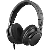 TNB Casque de Monitoring Filaire, Studio, Jack 3.5mm + 6.35mm, Arceau Réglable, Pliable, Noir