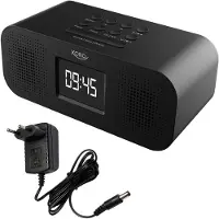 Xoro SAT100375 Wecker mit Radio Bluetooth Farb-Display Stereo Lautsp.