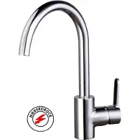 BEITZ & Walz AQVABASIC III Robinetterie de lavabo. Poignée latérale chromée