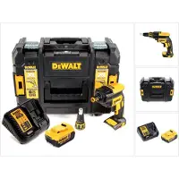 DeWalt DCF 620 M1 18 V Brushless Visseuse plaque de plâtre sans fil en Coffret TSTAK II + 1x Batterie DCB 182 4,0 Ah + Chargeur DCB 115 XR