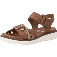 Remonte sandales sandales en cuir lisse