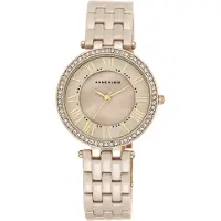 Anne Klein AK-2130TNGB montre femme beige