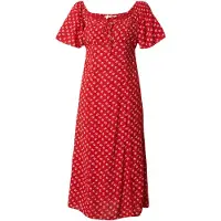 Levi's Amara Column Flutter Short Sleeve Midi Dress Rose S Femme
