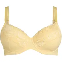 Zizzi Soutien-gorge 'Lnoa' jaune clair