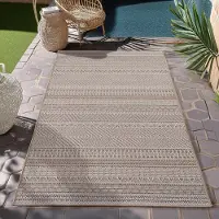 HomebyHome Tapis d’Extérieur Imperméable et Résistant aux UV Idéal pour Cuisine Balcon Terrasse Jardin et Salon, Taille: 80x150 cm