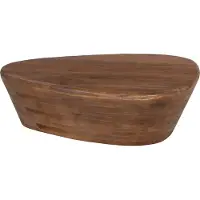 Meublorama Table basse en bois massif collection BALI - Style ethnique et design