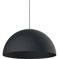 Lumicom CASSIS Lampe à suspendre, 1XE27, max. 42 W, métal, gris anthracite, D40 cm