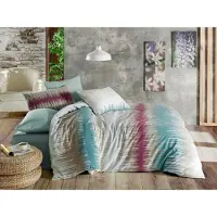 Brotex® Lin coton français 240x200,70x90 Indigo