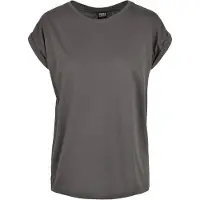 Urban Classics T-Shirt Manches courtes de - T-shirt Manches Larges Femme - XS - 5XL - pour Femme - anthracite - Taille L