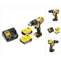 DeWalt Perceuse-visseuse sans fil DCD 791 M2 18 V 70 Nm Brushless + 2 batteries 4,0 Ah + chargeur