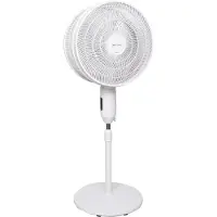 Be cool BC2x16DC2501 Ventilator Doppelstandventilator 2 x 40cm, Ventilateur, Blanc