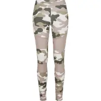 Urban Classics Leggings kaki / vert foncé / rose / blanc