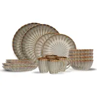 Cosy & Trendy Set de vaisselle - Service - Astera Pearl - 27,5 cm - 16 pièces