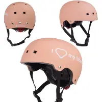 Sun baby Casque vélo enfant S 50-54 cm Protection de la tête sécurisée LED