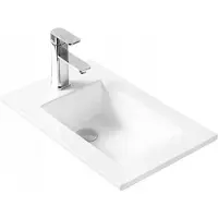 Mexen Lavabo encastré ALIR blanc 34 cm