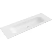 Mexen Vela lavabo encastré 141 x 46,5 cm, blanc mat - 25231401
